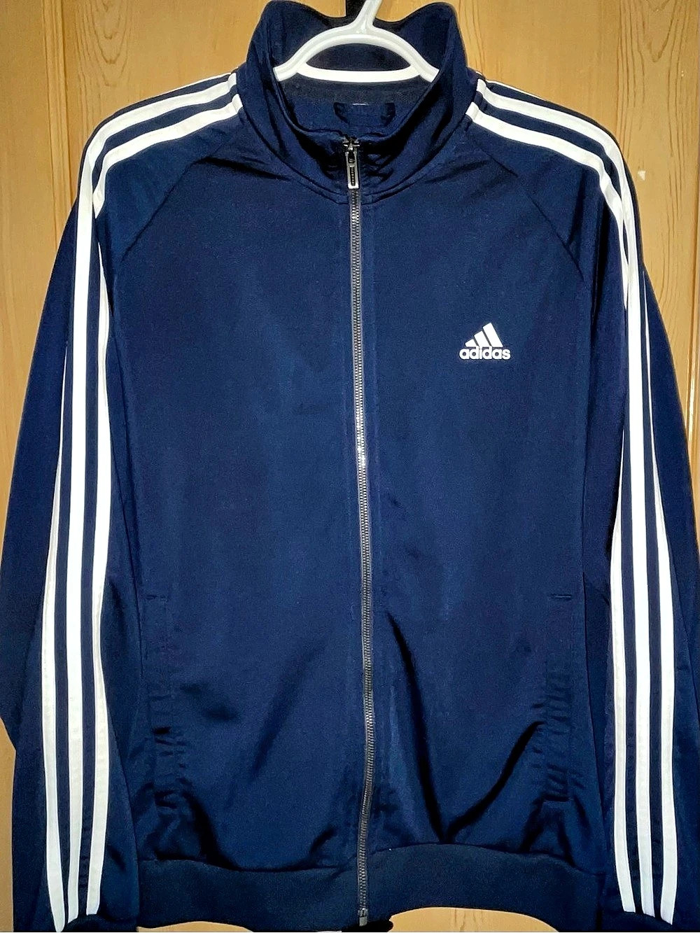adidas Classics Track Jacket Men's Blue & White